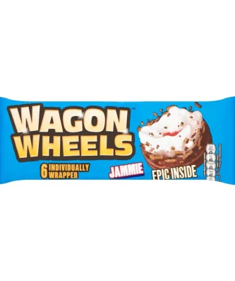 Wagon Wheels Jammie 6 per pack