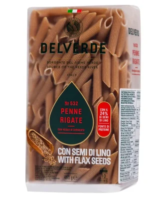 Delverde Flax Seeds Penne 450g