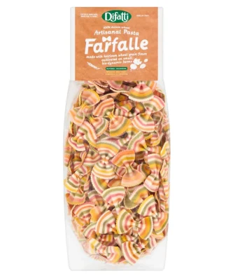 Difatti Artisan Rainbow Colour Farfalle Pasta 400g