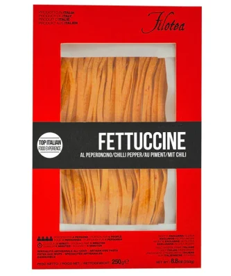 Filotea Chilli Pepper Fettuccine Artisan Egg Pasta 250g