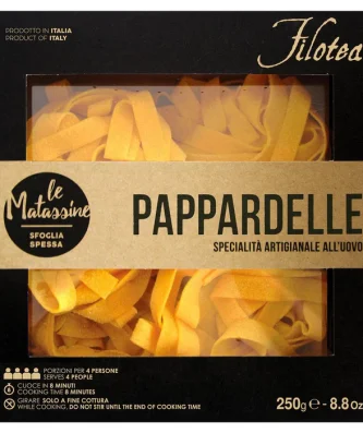 Filotea Le Matassine Pappardelle Nest Artisan Egg Pasta 250g