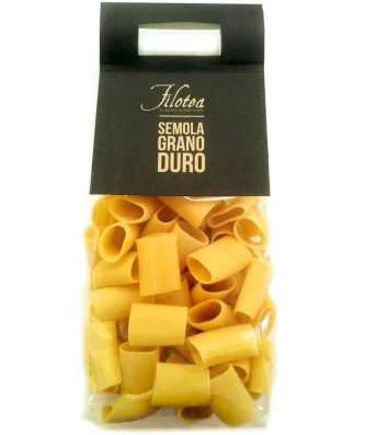 Filotea Paccheri Durum Wheat Semolina Pasta 500g