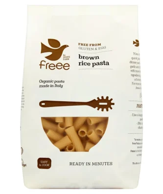 Freee Gluten Free Organic Brown Rice Tortiglioni Pasta 500g