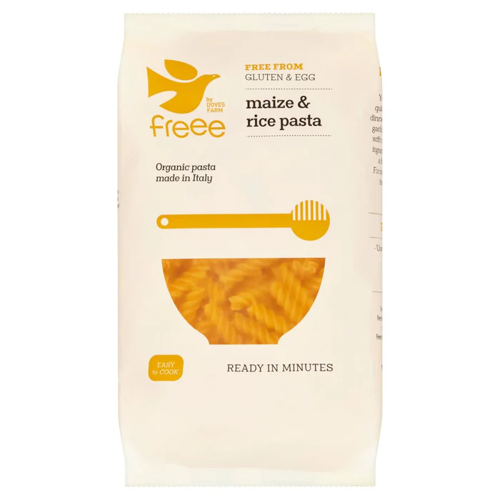Freee Gluten Free Organic Pasta Fusilli 500g