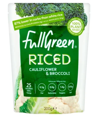 Fullgreen Riced Cauliflower with Broccoli 200g
