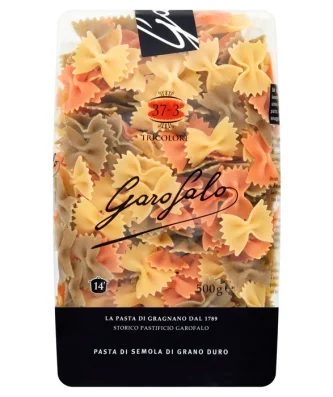 Garofalo Farfalle Tricolore Pasta 500g