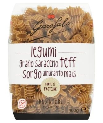 Garofalo Gluten Free Radiatori Pasta with Legumes & Cereals 400g