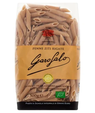 Garofalo Organic Whole Wheat Penne Dry Pasta 500g