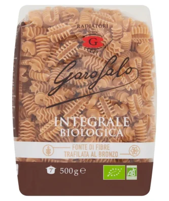 Garofalo Organic Whole Wheat Radiatori Pasta 500g