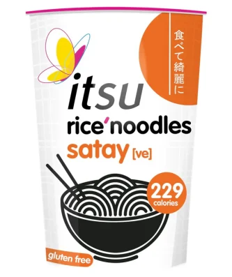 Itsu Satay Rice Noodles Cup 64g