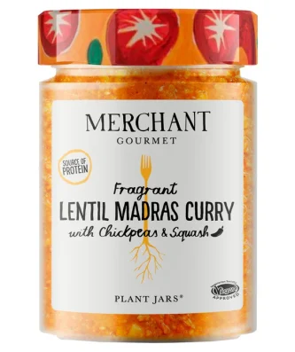 Merchant Gourmet Lentil Madras Curry 330g