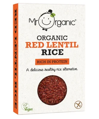 Mr Organic Red Lentil Protein Rice 250g