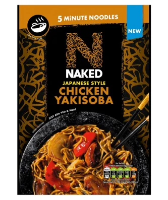 Naked Chicken Yakisoba Stirfry Noodle 100g
