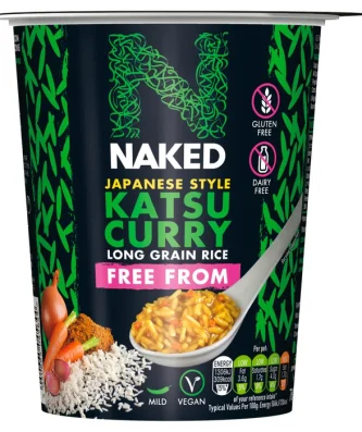Naked Rice Free From Katsu Curry 78g
