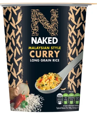 Naked Rice Malaysian Curry 78g