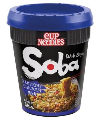 Nissin Yakitori Chicken Soba Noodles 89g