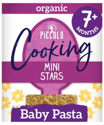 Piccolo Mini Stars Organic Baby Pasta 7 mths+ 500g