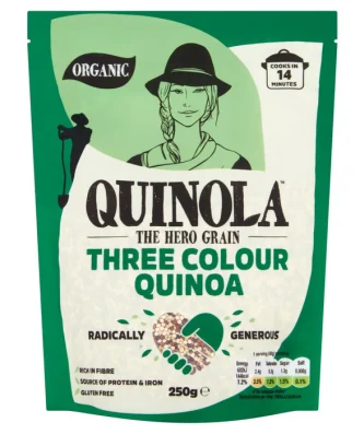 Quinola Organic Three Colour Quinoa 250g