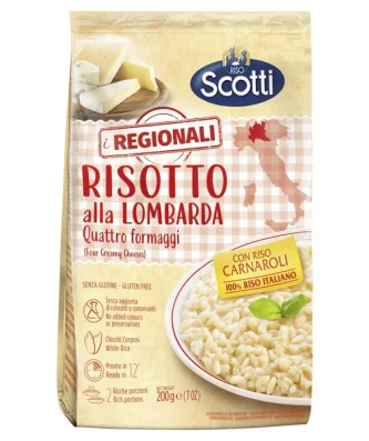 Riso Scotti Risotto with 4 Cheeses 200g
