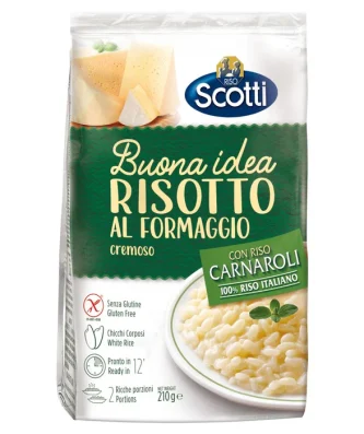 Riso Scotti Risotto with Creamy Cheese 210g