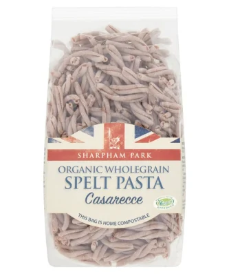 Sharpham Park Organic Spelt Pasta Wholegrain Casarecce 400g