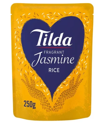 Tilda Microwave Fragrant Jasmine Rice 250g