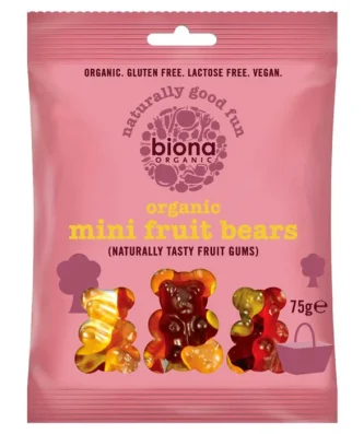 Biona Organic Mini Fruit Bears 75g