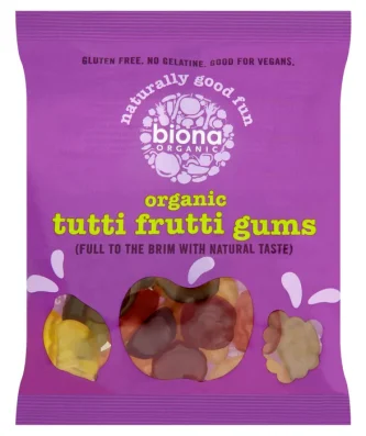 Biona Organic Tutti Frutti Gums 75g