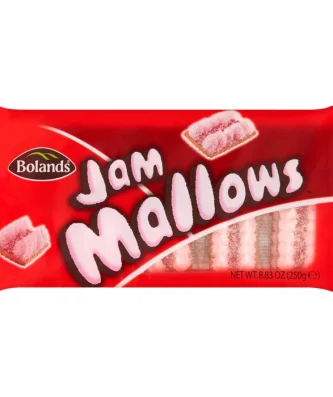 Bolands Jam Mallows 250g
