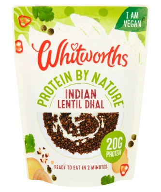 Whitworths Protein by Nature Indian Lentil Dhal 250g