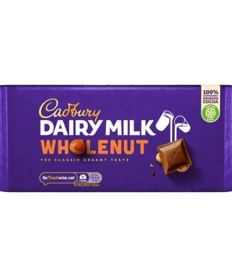 Cadbury Dairy Milk Whole Nut 180g