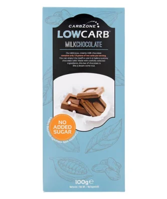 Carbzone Low Carb Milk Chocolate 100g