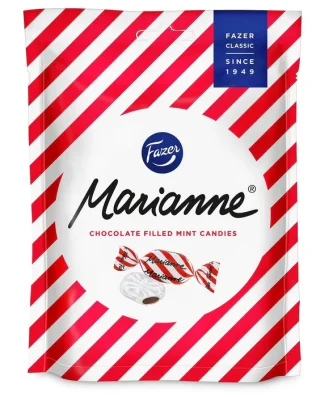 Fazer Marianne Chocolate Filled Mint Candies 120g