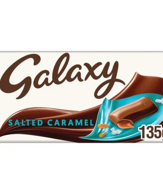 Galaxy Salted Caramel Chocolate Bar 135g