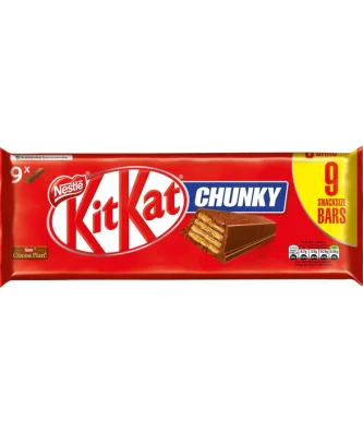 KitKat Chunky Milk Chocolate Bar 9 per pack