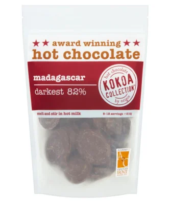 Kokoa Collection 82% Darkest Hot Chocolate From Madagascar 210g