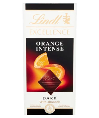 Lindt Excellence Intense Orange 100g