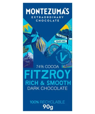 Montezuma's Fitzroy Dark Chocolate Bar 90g