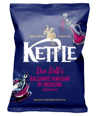 Kettle Sea Salt & Balsamic Vinegar of Modena 130g