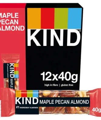 Kind Maple Pecan & Almond Snack Bar 12 x 40g