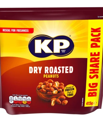 KP Dry Roasted Peanuts 415g