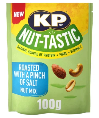 KP Nut Tastic Pinch of Salt Nut Mix Grazing Bag 100g