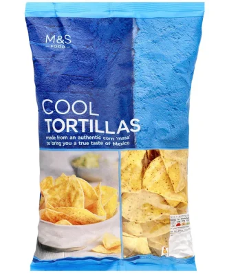 M&S Cool Tortilla Chips 200g