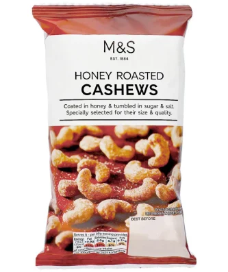 M&S Honey Roasted Cashews 150g
