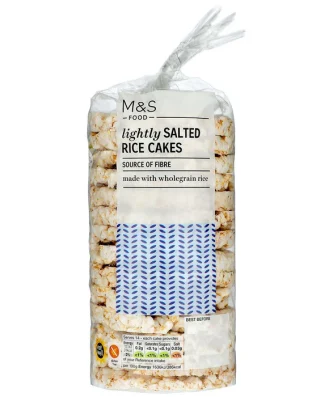 M&S Lightly Salted Rice Cakes 112g