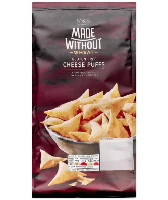M&S Made Without Cheese Puffs 100g
