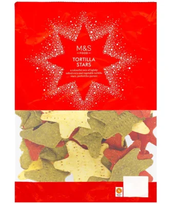 M&S Tortilla Stars 175g