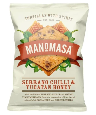 Manomasa Serrano Chilli & Yucatan Honey 140g