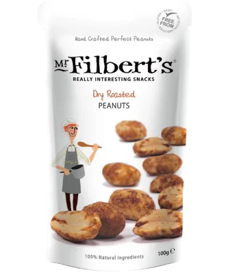 Mr Filbert's Dry Roasted Peanuts 100g