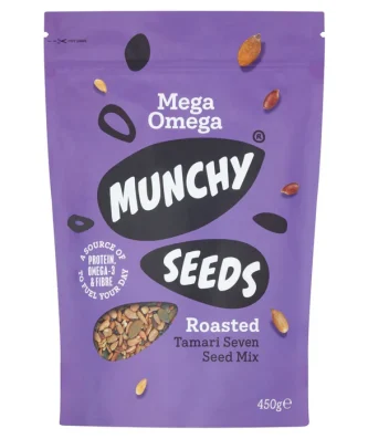 Munchy Seeds Mega Omega Pouch 450g